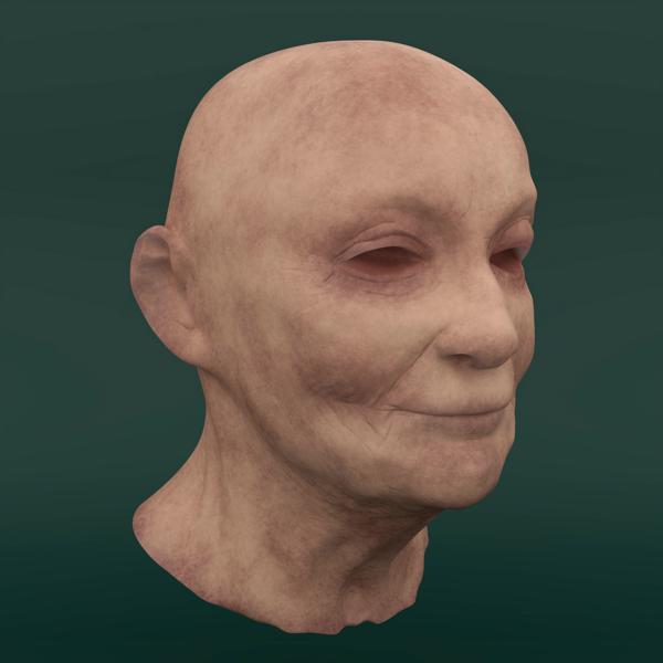 Bust of Maggie Smith